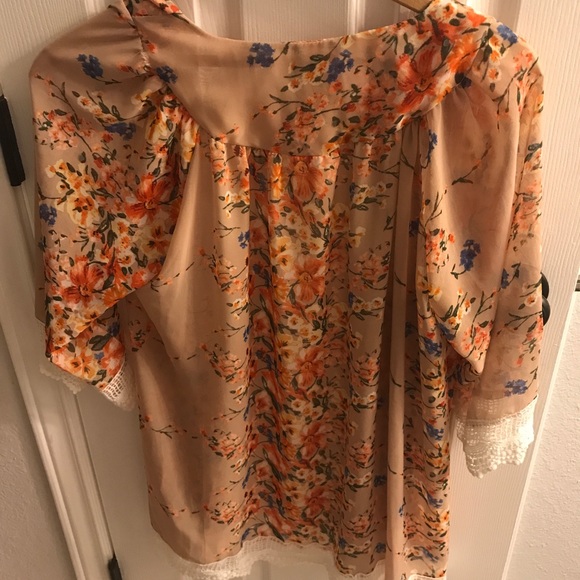 Sheet Chiffon kimono cardigan - Picture 3 of 8